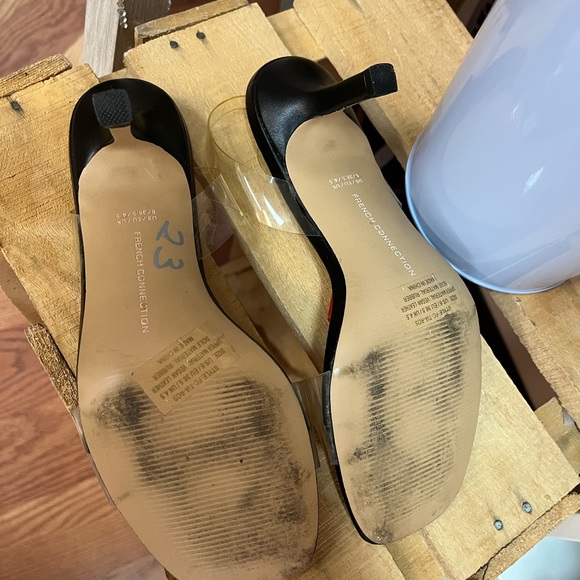 French Connection Black Women's Sandals - Picture 3 of 4